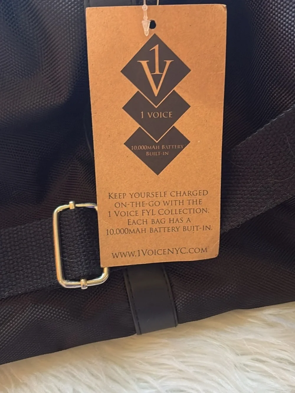 Black Travel Duffel Bag with Built In Garment Bag